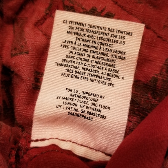 Anthropologie Pilcro and letterpress skinny pants - Picture 7 of 8